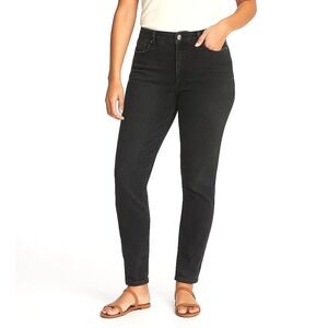 Banana Republic Pants Size 27 Black Velvet Mid‎ Rise Slim Fit Vintage Classic
